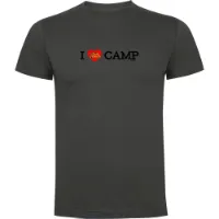 Kruskis I Love Camp Kortarmet T-skjorte