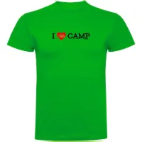 Kruskis I Love Camp Kortarmet T-skjorte Kruskis I Love Camp Kortarmet T-skjorte