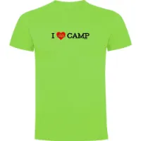 Kruskis I Love Camp Kortarmet T-skjorte Kruskis I Love Camp Kortarmet T-skjorte