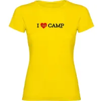Kruskis I Love Camp Kortarmet T-skjorte