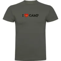 Kruskis I Love Camp Kortarmet T-skjorte Kruskis I Love Camp Kortarmet T-skjorte