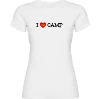 Kruskis I Love Camp Kortarmet T-skjorte