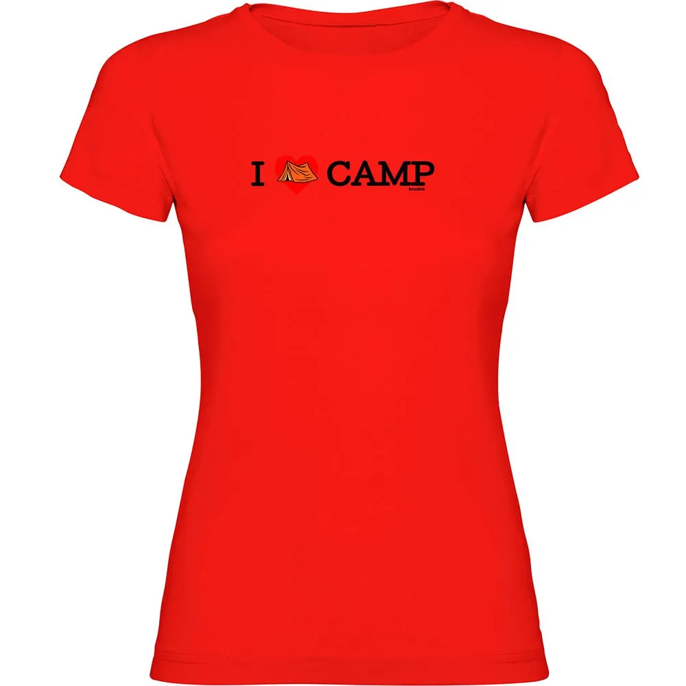 Kruskis I Love Camp Kortarmet T-skjorte