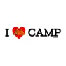 Kruskis I Love Camp Kortarmet T-skjorte