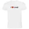 Kruskis I Love Camp Kortarmet T-skjorte