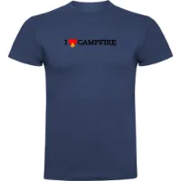 Kruskis I Love Campfire Kortarmet T-skjorte