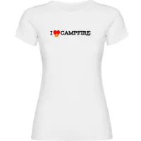 Kruskis I Love Campfire Kortarmet T-skjorte