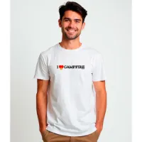 Kruskis I Love Campfire Kortarmet T-skjorte