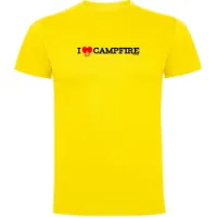 Kruskis I Love Campfire Kortarmet T-skjorte Kruskis I Love Campfire Kortarmet T-skjorte