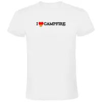 Kruskis I Love Campfire Kortarmet T-skjorte Kruskis I Love Campfire Kortarmet T-skjorte