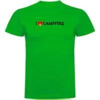 Kruskis I Love Campfire Kortarmet T-skjorte