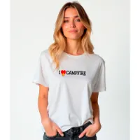 Kruskis I Love Campfire Kortarmet T-skjorte