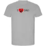 Kruskis I Love Dad Eco Kortarmet T-skjorte