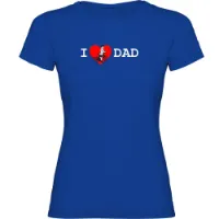 Kruskis I Love Dad Kortarmet T-skjorte Kruskis I Love Dad Kortarmet T-skjorte