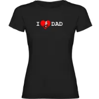 Kruskis I Love Dad Kortarmet T-skjorte Kruskis I Love Dad Kortarmet T-skjorte