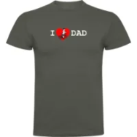 Kruskis I Love Dad Kortarmet T-skjorte Kruskis I Love Dad Kortarmet T-skjorte