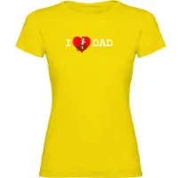 Kruskis I Love Dad Kortarmet T-skjorte Kruskis I Love Dad Kortarmet T-skjorte