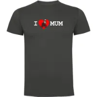Kruskis I Love Mum Kortarmet T-skjorte Kruskis I Love Mum Kortarmet T-skjorte