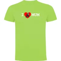 Kruskis I Love Mum Kortarmet T-skjorte Kruskis I Love Mum Kortarmet T-skjorte