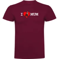 Kruskis I Love Mum Kortarmet T-skjorte Kruskis I Love Mum Kortarmet T-skjorte