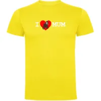 Kruskis I Love Mum Kortarmet T-skjorte