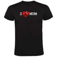 Kruskis I Love Mum Kortarmet T-skjorte Kruskis I Love Mum Kortarmet T-skjorte