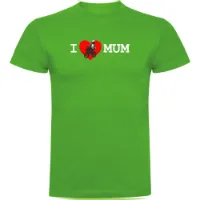 Kruskis I Love Mum Kortarmet T-skjorte Kruskis I Love Mum Kortarmet T-skjorte
