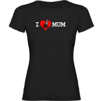 Kruskis I Love Mum Kortarmet T-skjorte Kruskis I Love Mum Kortarmet T-skjorte