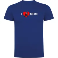 Kruskis I Love Mum Kortarmet T-skjorte Kruskis I Love Mum Kortarmet T-skjorte