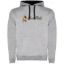 Heather grey / black