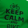 Kruskis Keep Calm And Bike On Kortarmet T-skjorte