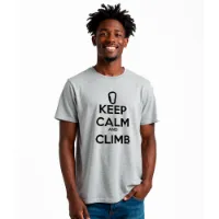 Kruskis Keep Calm And Climb Eco Kortarmet T-skjorte