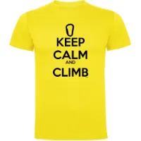 Kruskis Keep Calm And Climb Kortarmet T-skjorte Kruskis Keep Calm And Climb Kortarmet T-skjorte
