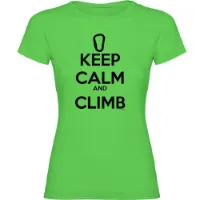 Kruskis Keep Calm And Climb Kortarmet T-skjorte Kruskis Keep Calm And Climb Kortarmet T-skjorte
