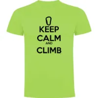 Kruskis Keep Calm And Climb Kortarmet T-skjorte Kruskis Keep Calm And Climb Kortarmet T-skjorte