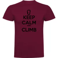 Kruskis Keep Calm And Climb Kortarmet T-skjorte