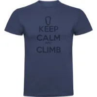 Kruskis Keep Calm And Climb Kortarmet T-skjorte Kruskis Keep Calm And Climb Kortarmet T-skjorte