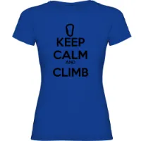 Kruskis Keep Calm And Climb Kortarmet T-skjorte Kruskis Keep Calm And Climb Kortarmet T-skjorte