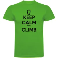 Kruskis Keep Calm And Climb Kortarmet T-skjorte