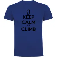Kruskis Keep Calm And Climb Kortarmet T-skjorte Kruskis Keep Calm And Climb Kortarmet T-skjorte
