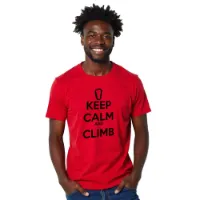 Kruskis Keep Calm And Climb Kortarmet T-skjorte