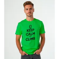 Kruskis Keep Calm And Climb Kortarmet T-skjorte