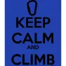 Kruskis Keep Calm And Climb Kortarmet T-skjorte