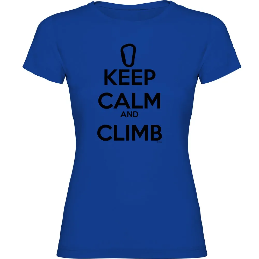 Kruskis Keep Calm And Climb Kortarmet T-skjorte