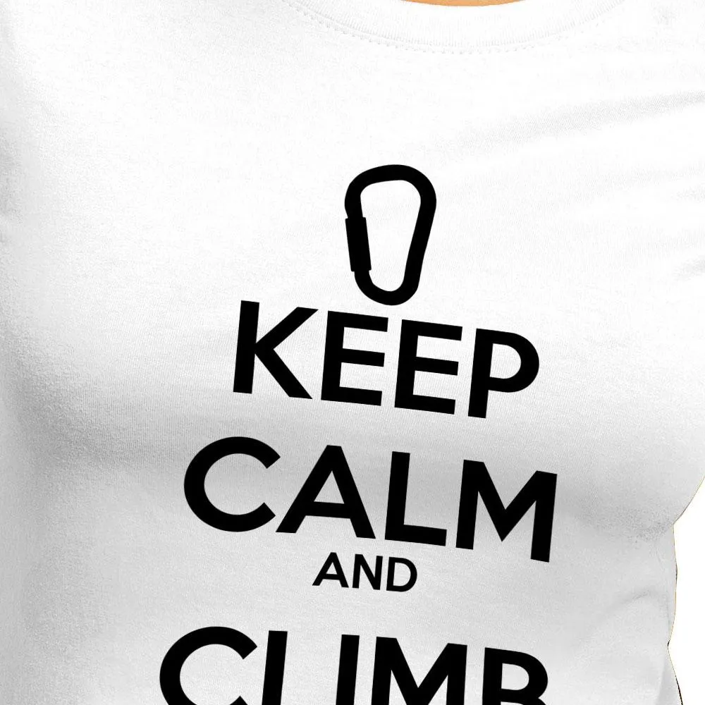 Kruskis Keep Calm And Climb Kortarmet T-skjorte Kruskis Keep Calm And Climb Kortarmet T-skjorte