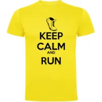 Kruskis Keep Calm And Run Kortarmet T-skjorte Kruskis Keep Calm And Run Kortarmet T-skjorte