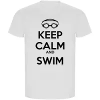Kruskis Keep Calm And Swim Eco Kortarmet T-skjorte Kruskis Keep Calm And Swim Eco Kortarmet T-skjorte