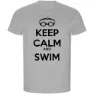 Kruskis Keep Calm And Swim Eco Kortarmet T-skjorte male