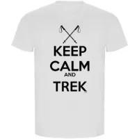 Kruskis Keep Calm And Trek Eco Kortarmet T-skjorte