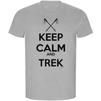 Kruskis Keep Calm And Trek Eco Kortarmet T-skjorte
